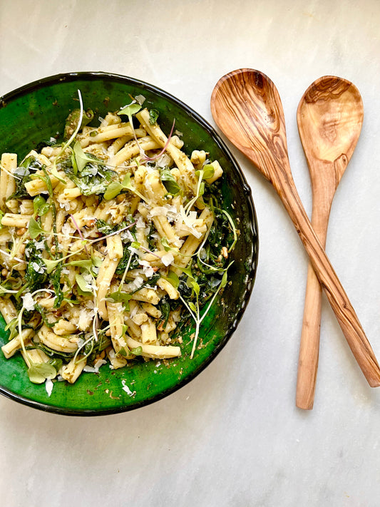 Arugula & Pine Nut Pasta Salad - Bella Cucina