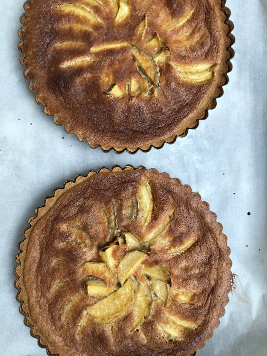 Caramel Apple Brown Butter Crostata - Bella Cucina