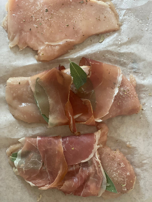 Chicken Saltimboca with Wild Oregano & Sage - Bella Cucina