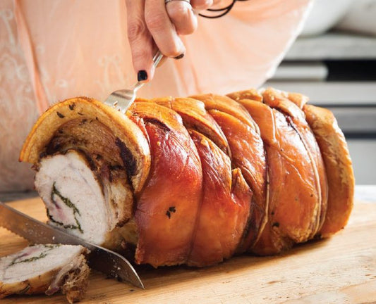Fennel & Herb Porchetta with Olivada Spread - Bella Cucina