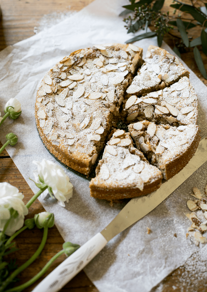 Italian Almond Cake with Preserved Lemon Cream - Bella Cucina