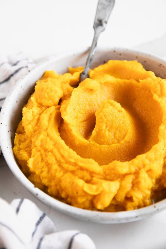 Pumpkin & Parmesan Mashed Potatoes - Bella Cucina