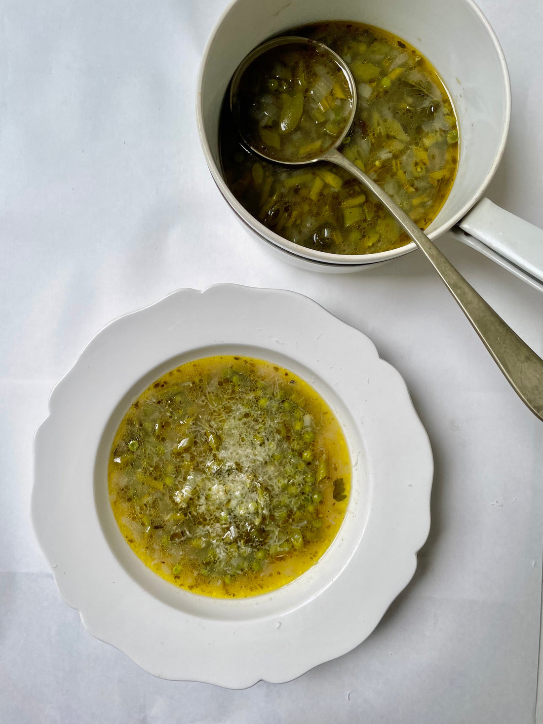 Spring Green Minestrone - Bella Cucina
