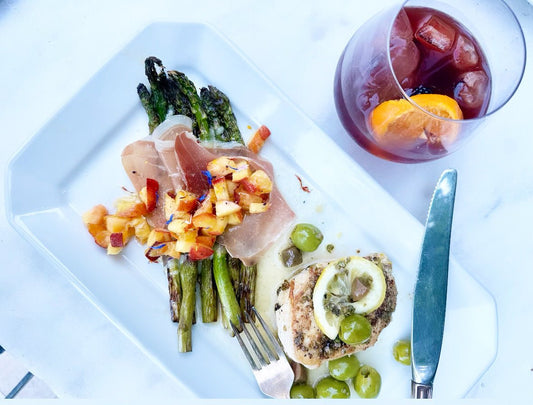 Wild Oregano & Preserved Lemon Chicken with Olives - Bella Cucina