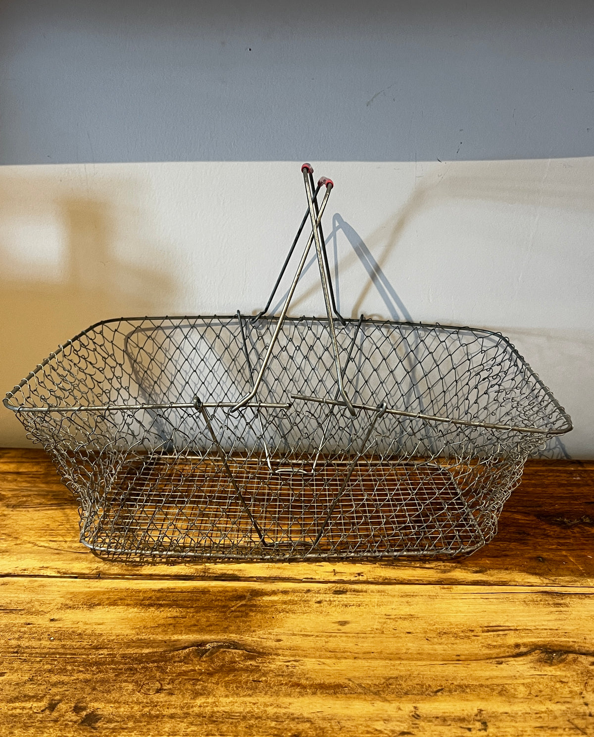 Vintage market basket at Bella Cucina in Atlanta