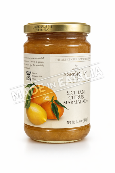 Condiments: Agrisicilia Sicilian Citrus Marmalade