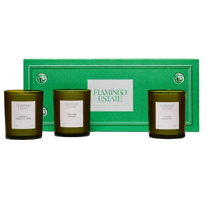 Flamingo Estate Three Sisters Mini Candle Set