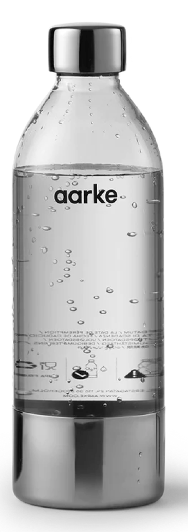 AARKE Carbonator + refill bottles Artisan Italian Pantry by Bella Cucina