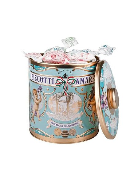Bella Cucina - Amaretti Biscotti in Vintage Tin -