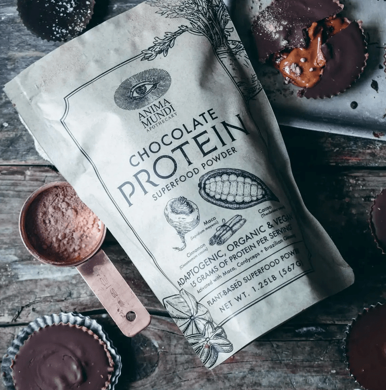 Anima Mundi Apothecary | CHOCOLATE PROTEIN SUPERFOOD POWDER by Bella Cucina –