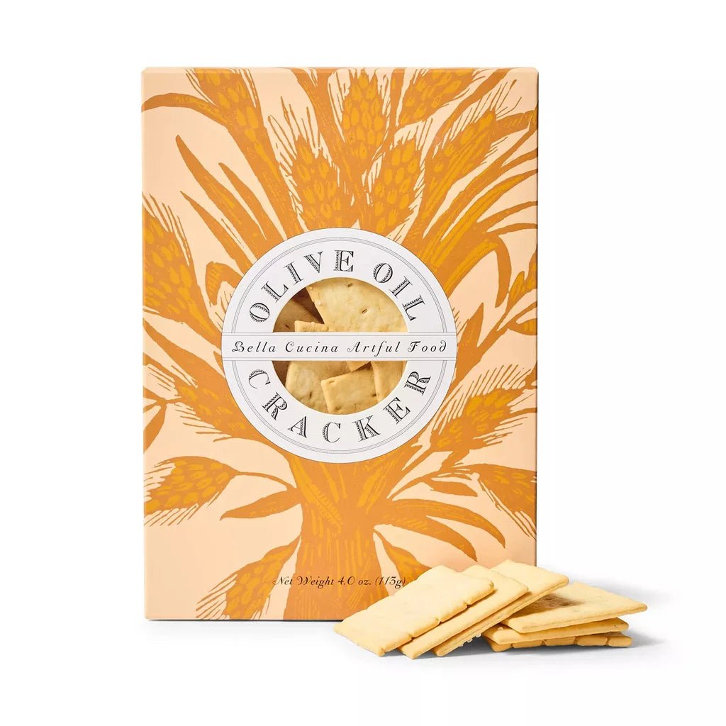 Bella's Olive Oil Dipping Cracker Box by Bella Cucina – Crackers & Flatbread