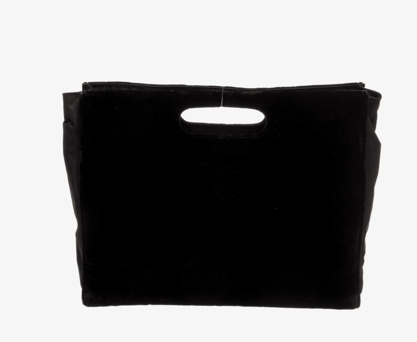 Clothing | Vintage PRADA NERO Black Velvet bag by Bella Cucina –