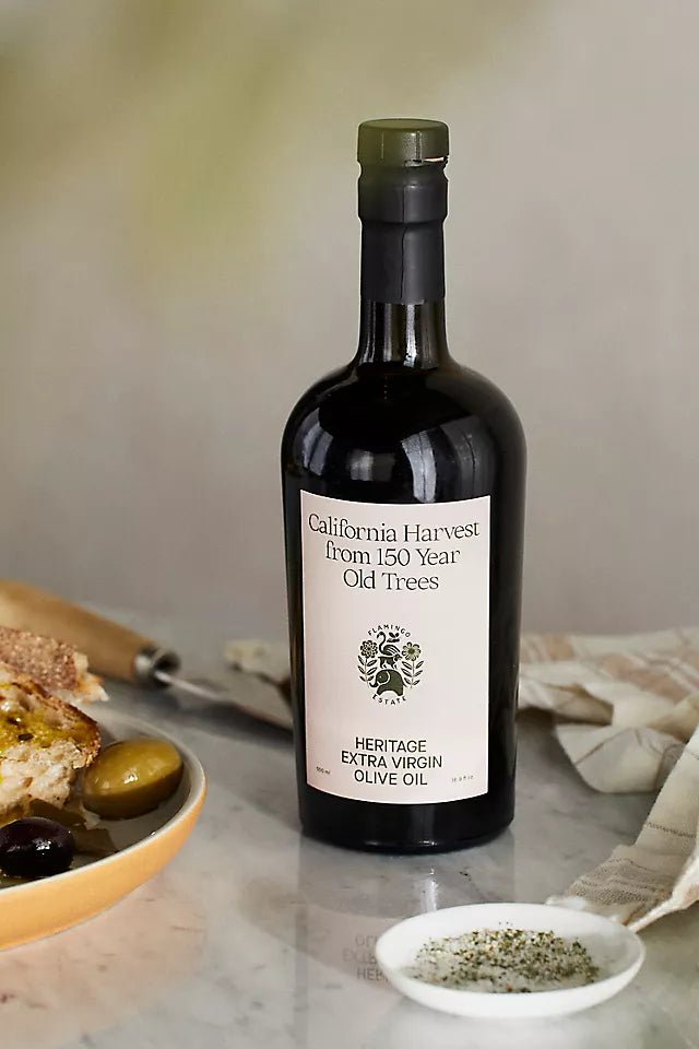 Flamingo Estate California Heritage Extra Virgin Olive Oil by Bella Cucina – olive oil