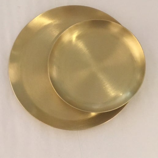 Bella Cucina - Fog linen Brass Trays -
