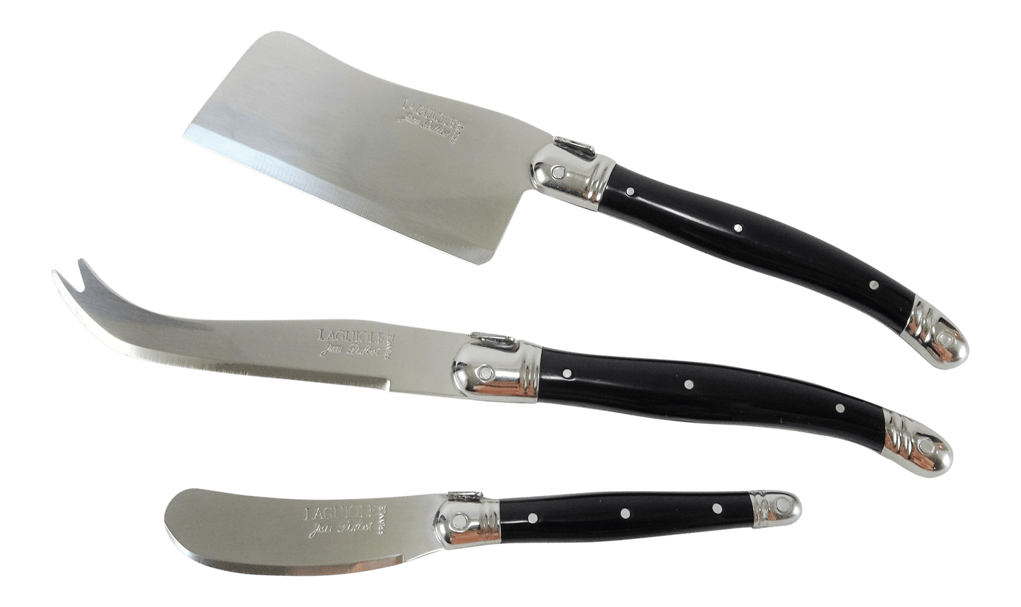 For the Home: Laguiole 3-Piece French Cheese Knife Set by Bella Cucina – Cheese knife