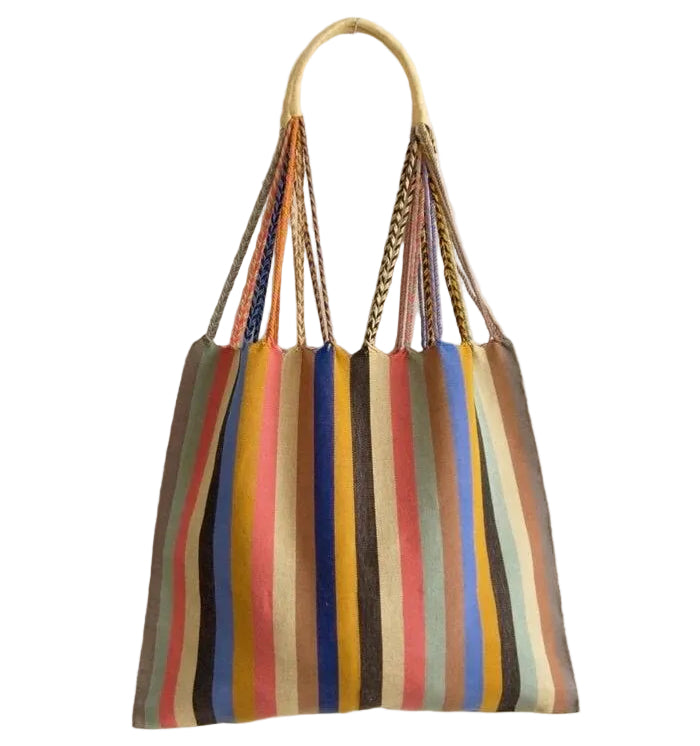 Hand-Woven Maya Hammock Tote Bag by Bella Cucina – handbag