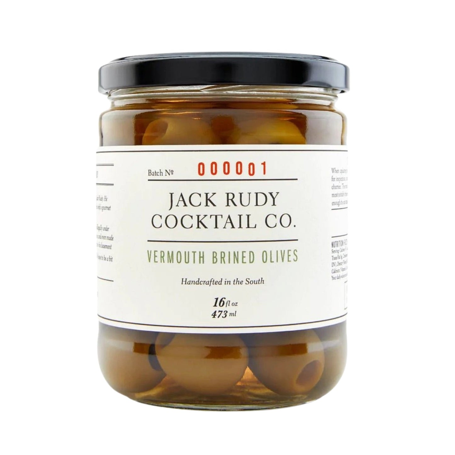 Jack Rudy Cocktail Co. Vermouth Brined Olives by Bella Cucina – olives