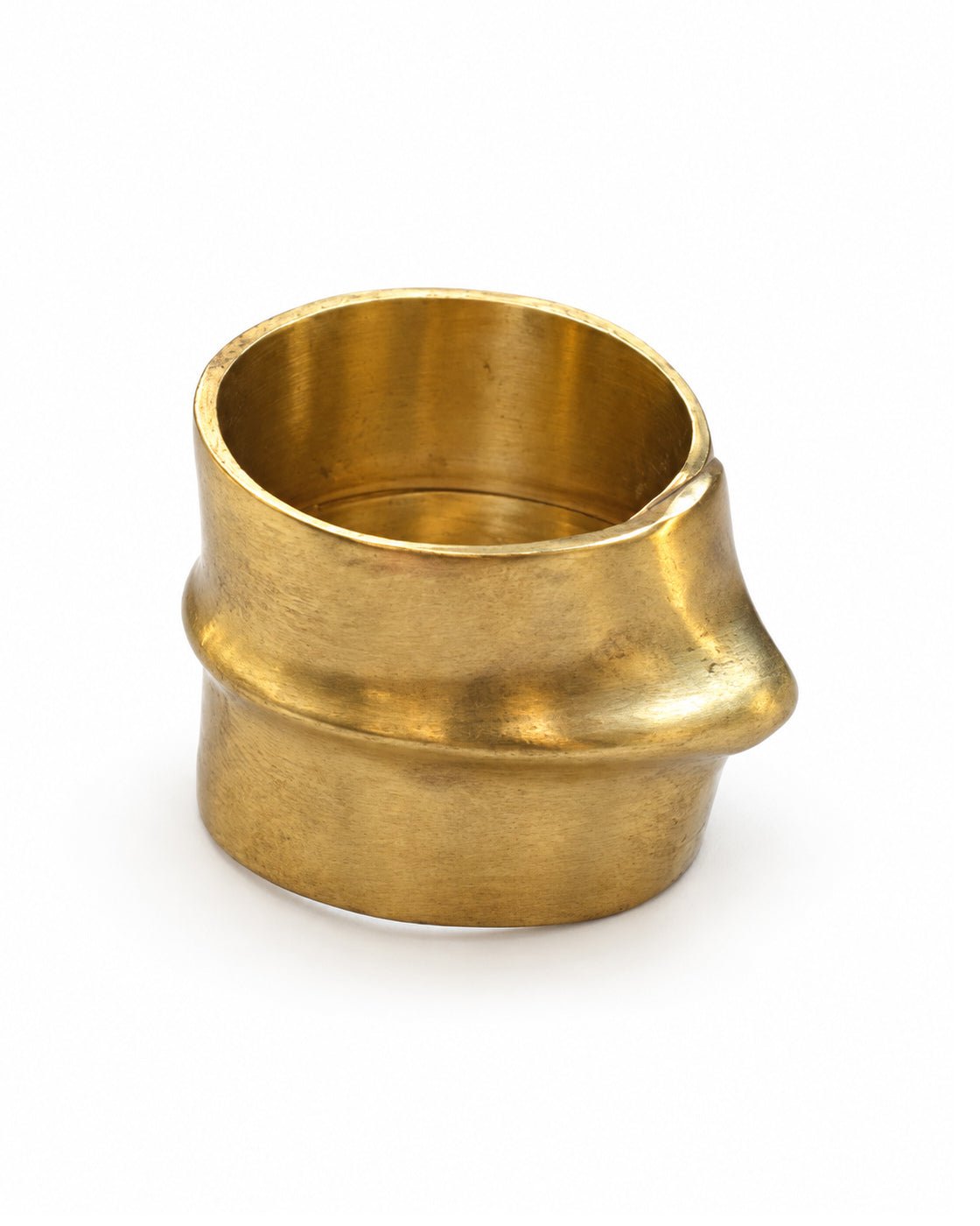 Hand-made solid brass ring at Bella Cucina in Atlanta