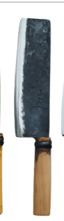 Master Shin Hand - made Wood and carbon steel blade knives by Bella Cucina – Kitchen Accessories