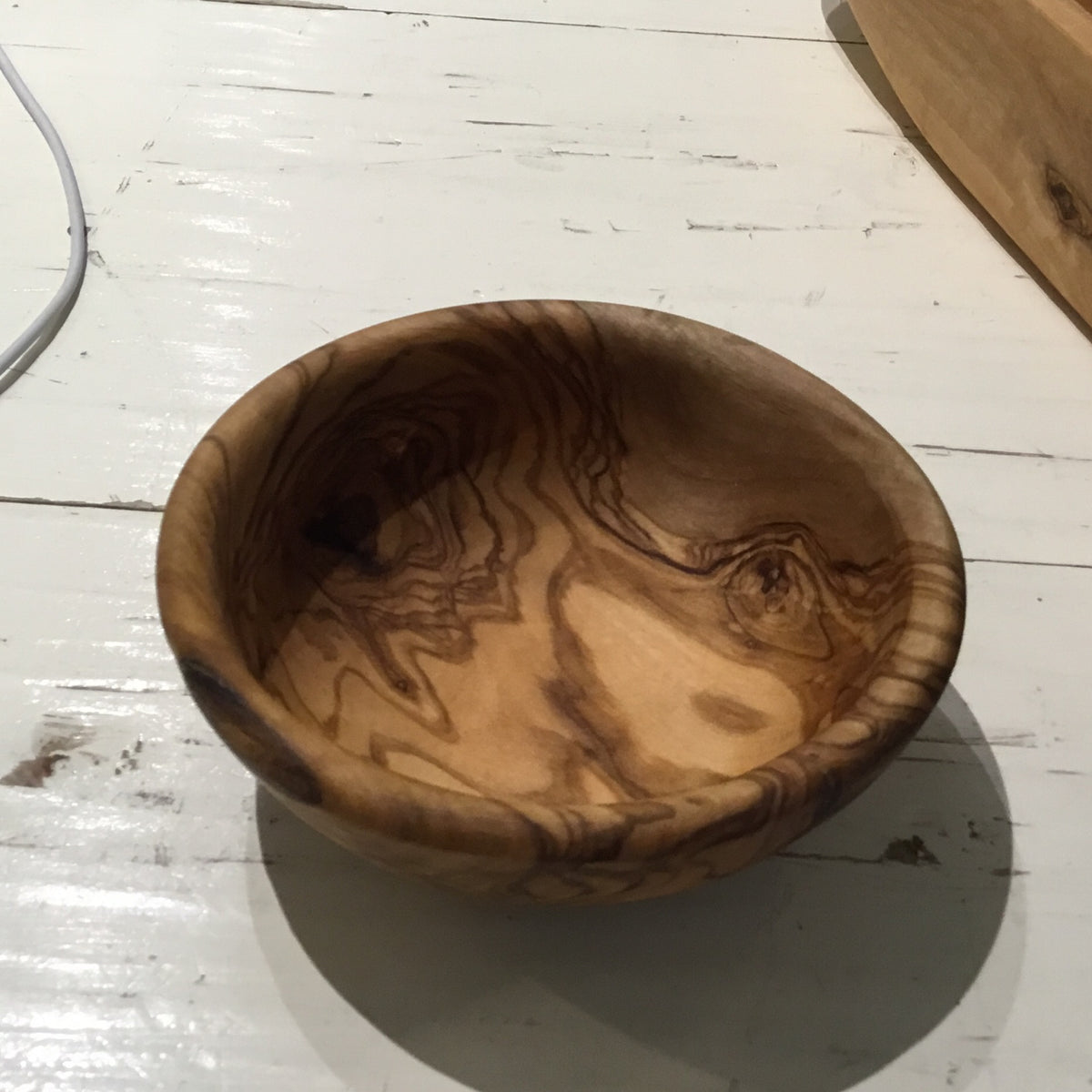 Olive wood bowl, 5 inch, at Bella Cucina in Atlanta