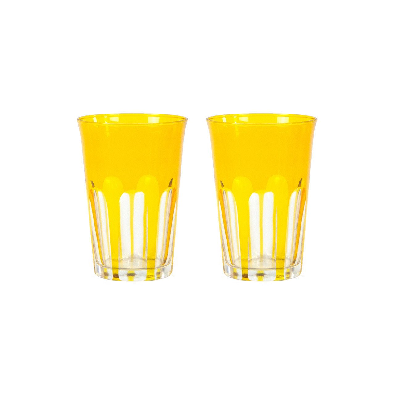 Bella Cucina - Rialto Glass Tumbler Set/2 | Saffron -
