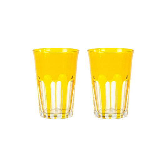 Bella Cucina - Rialto Glass Tumbler Set/2 | Saffron -