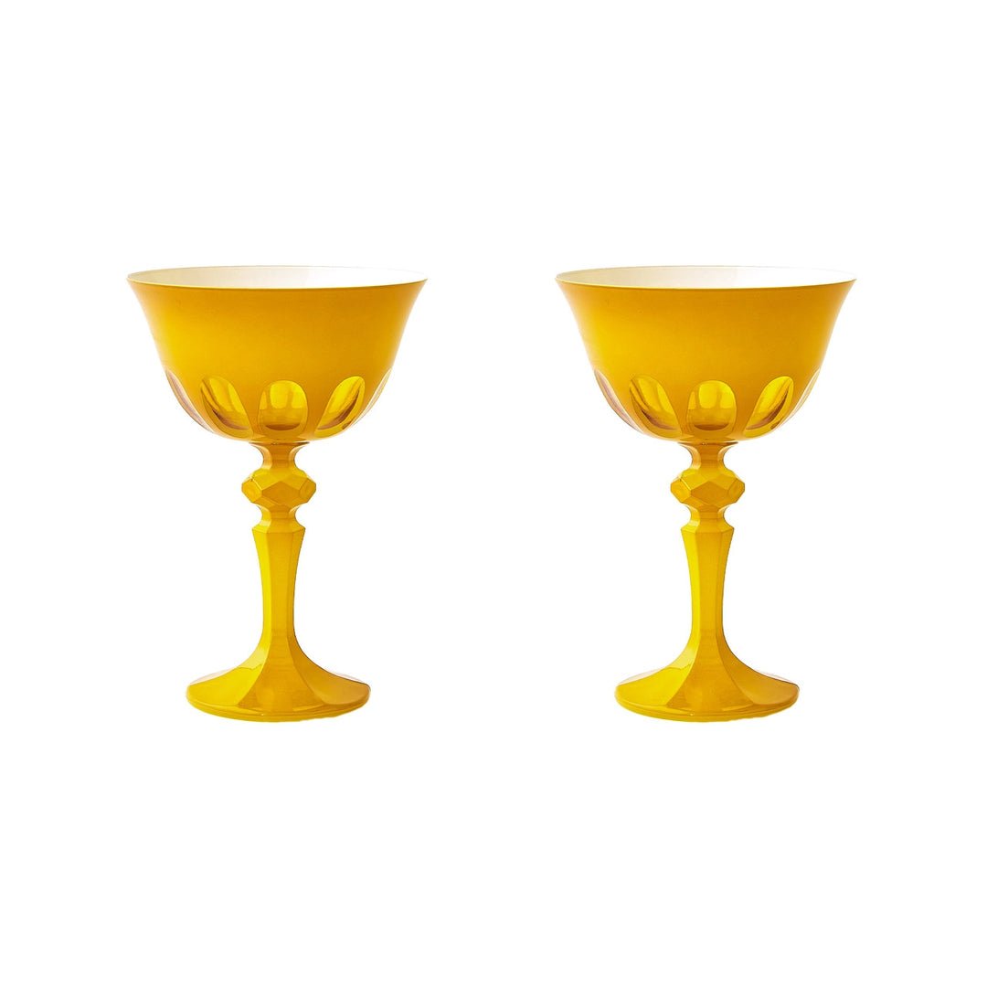 Bella Cucina - Rialto Pale Sage Tulip Glass -