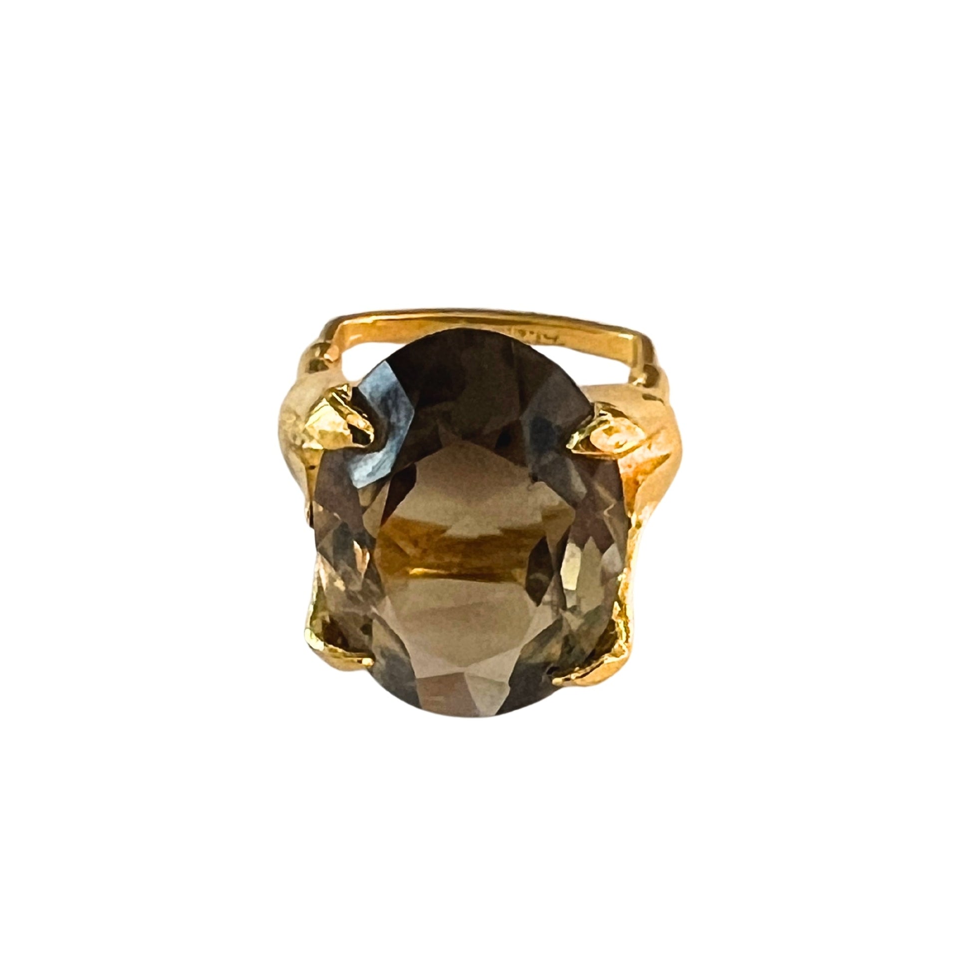 Smokey Topaz Ring by Bella Cucina –