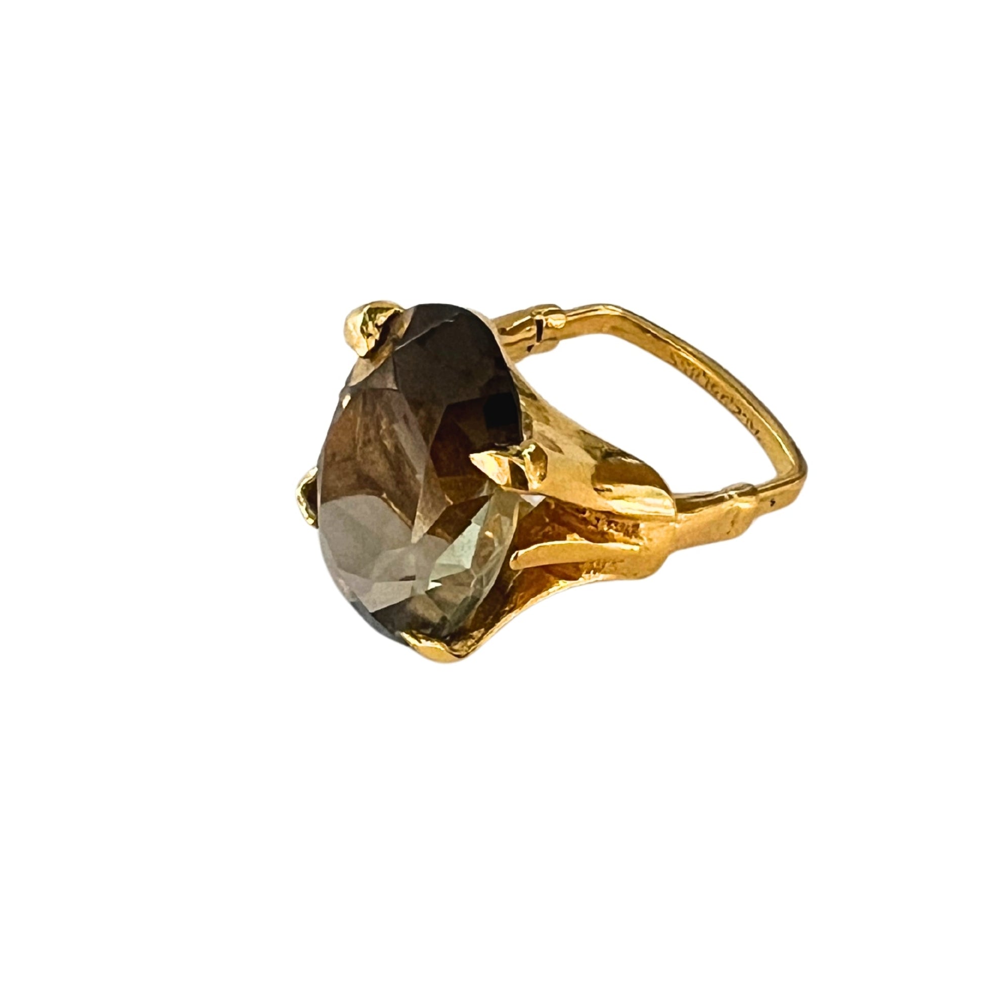 Smokey Topaz Ring by Bella Cucina –