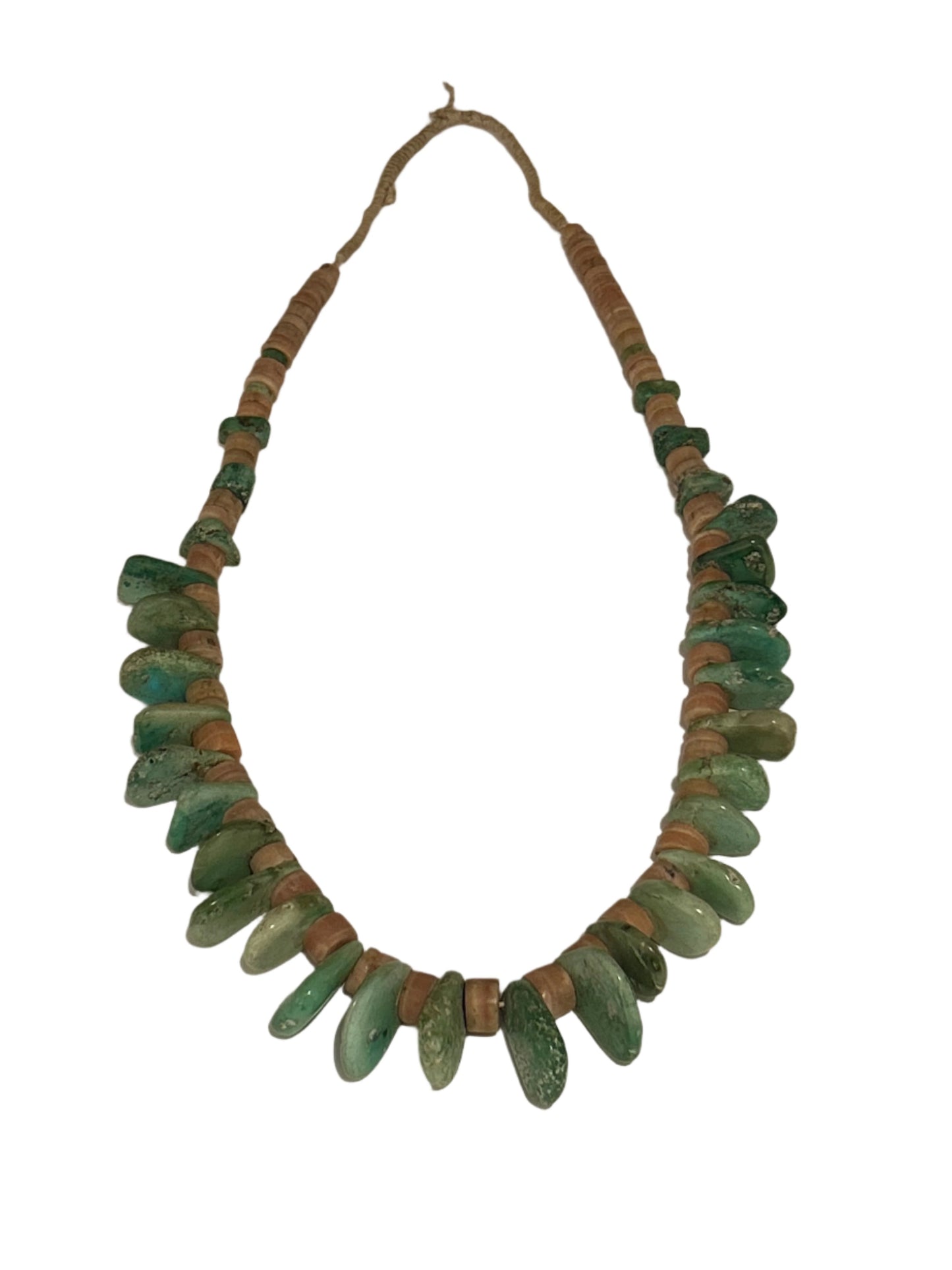 Bella Cucina - Vintage 1930’s Turquoise Navajo Necklace -