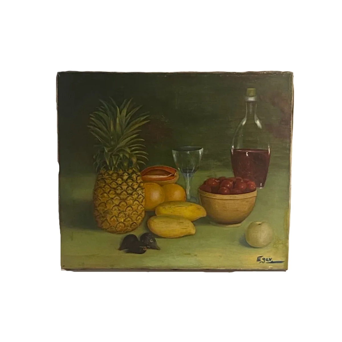 Vintage Art: Fruit Scene by Bella Cucina – Vintage Art: Painting