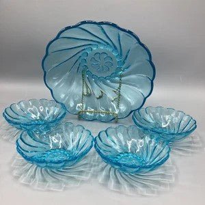 Bella Cucina - Vintage Blue Large Serving bowl set -