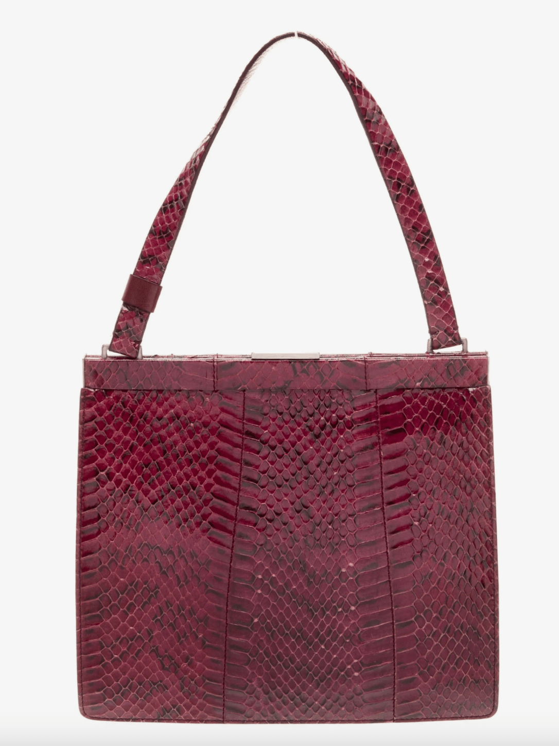 Vintage clothing | Miu Miu Pinkish Python Bag by Bella Cucina – clothing