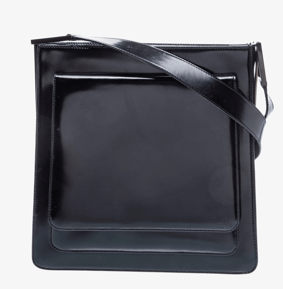 Vintage Gucci Black Leather Handbag by Bella Cucina – clothing