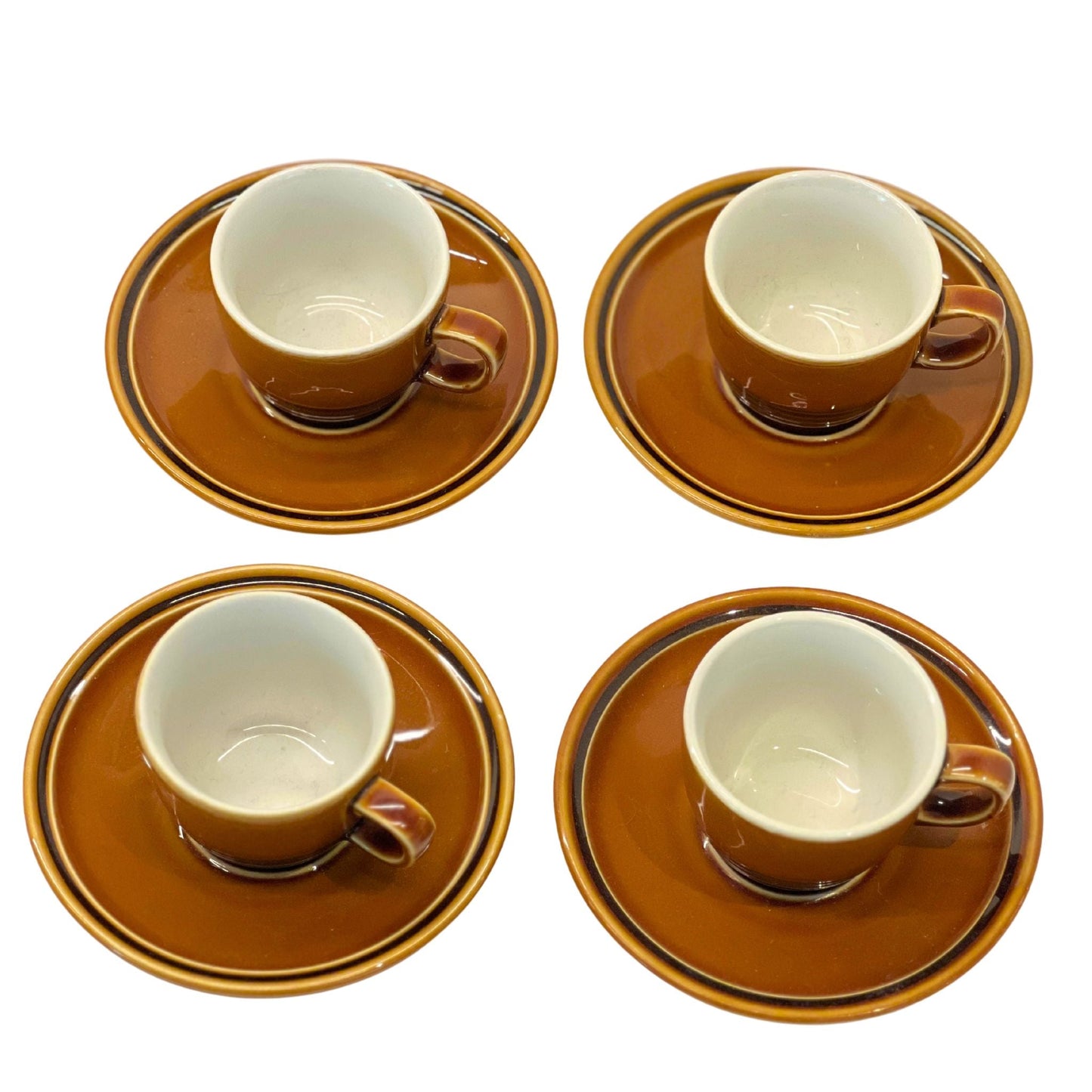 Vintage Italian Richard Ginori Espresso Cups and Saucers | Set of 4 by Bella Cucina –