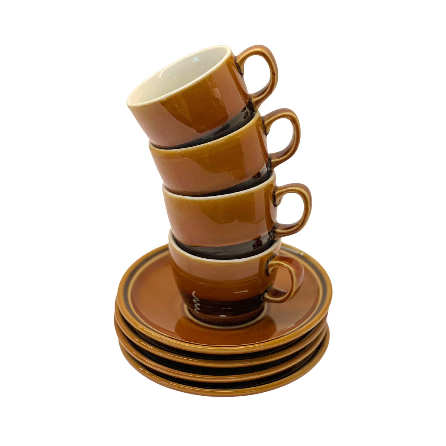 Vintage Italian Richard Ginori Espresso Cups and Saucers | Set of 4 by Bella Cucina –