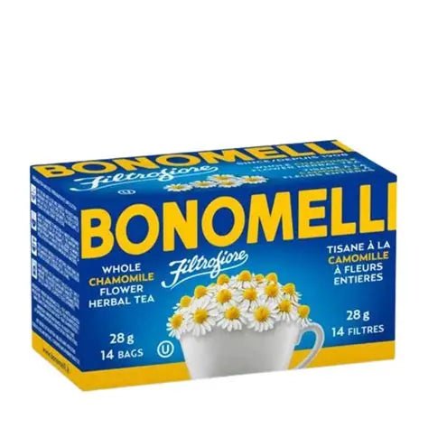 Wellness: Bonomelli Chamomile Herbal Tea by Bella Cucina – Tea