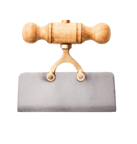Wood & Brass kitchen Blade Knife and Chopper by Bella Cucina – Kitchen Accessories