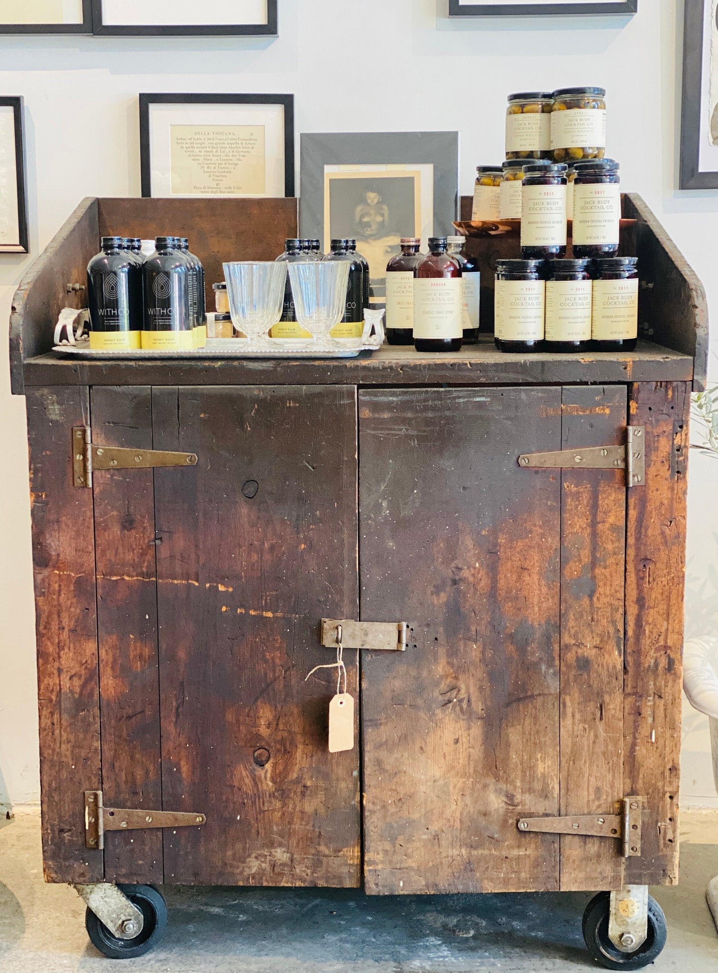 Bella Cucina - 1920's Factory Work Table -