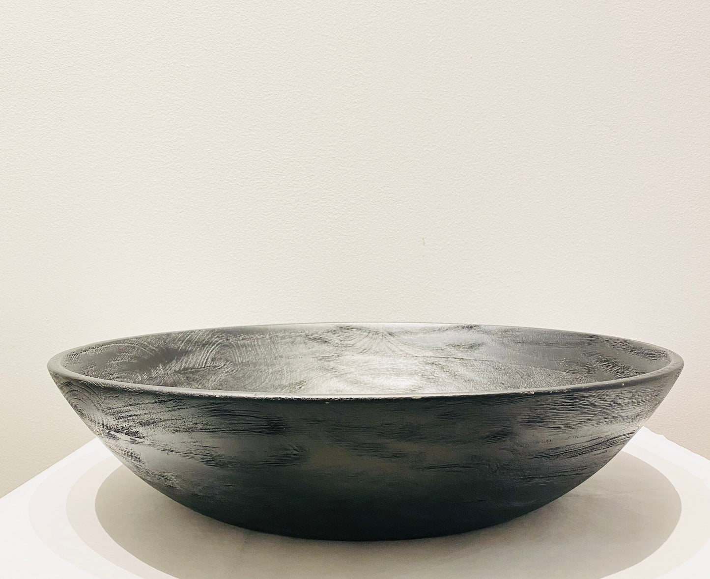 Extra large Black Mango Wood Salad/Pasta Bowl