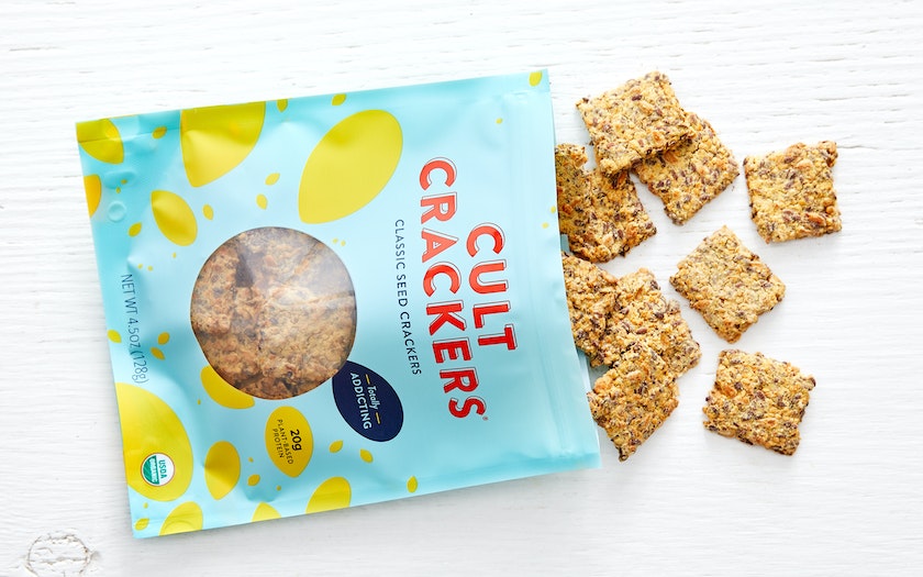 Cult Crackers: Gluten-free Classic Seed