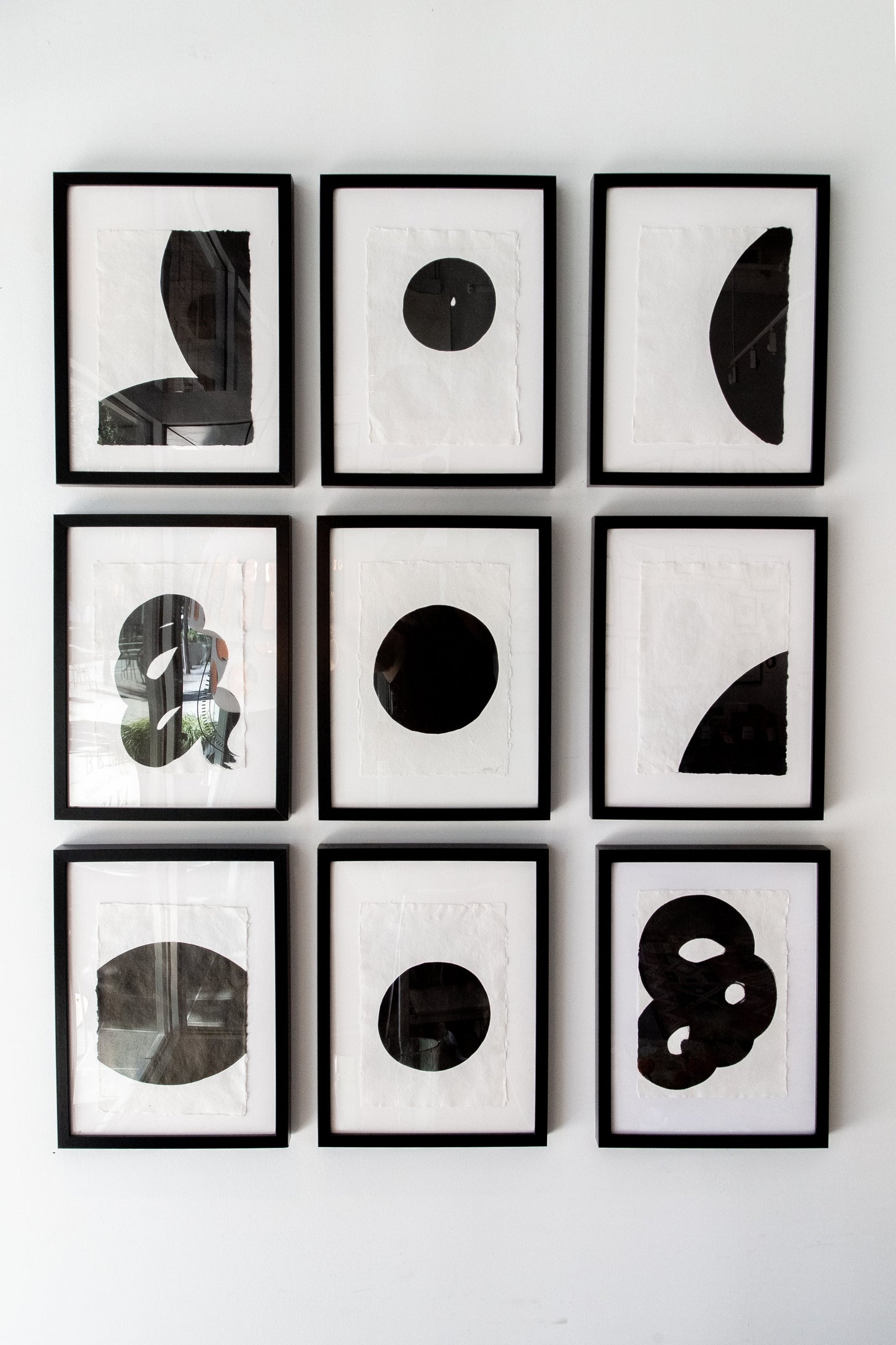 Bella Cucina - AB Art Japanese Ink ensO Series: Suite of Nine Paintings -
