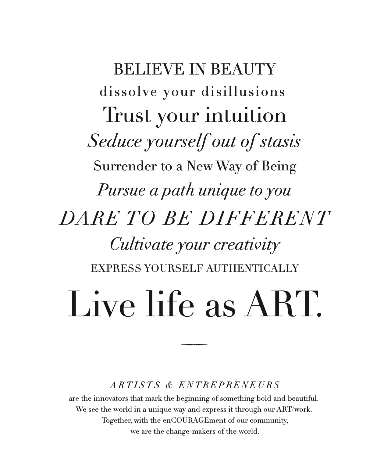 Bella Cucina - Be Brave Journal -