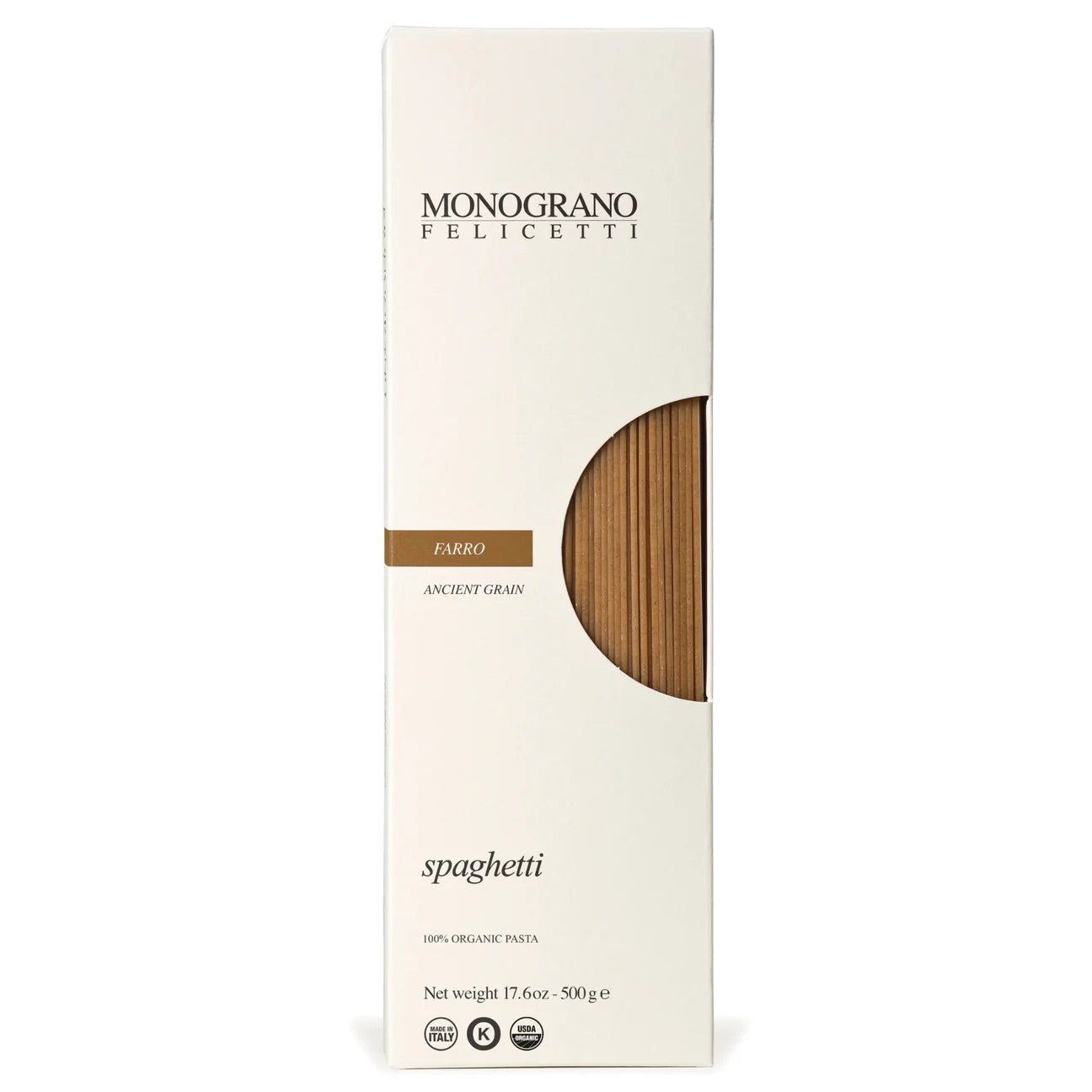Bella Cucina - Monograno Felicetti Farro Spaghetti Pasta -