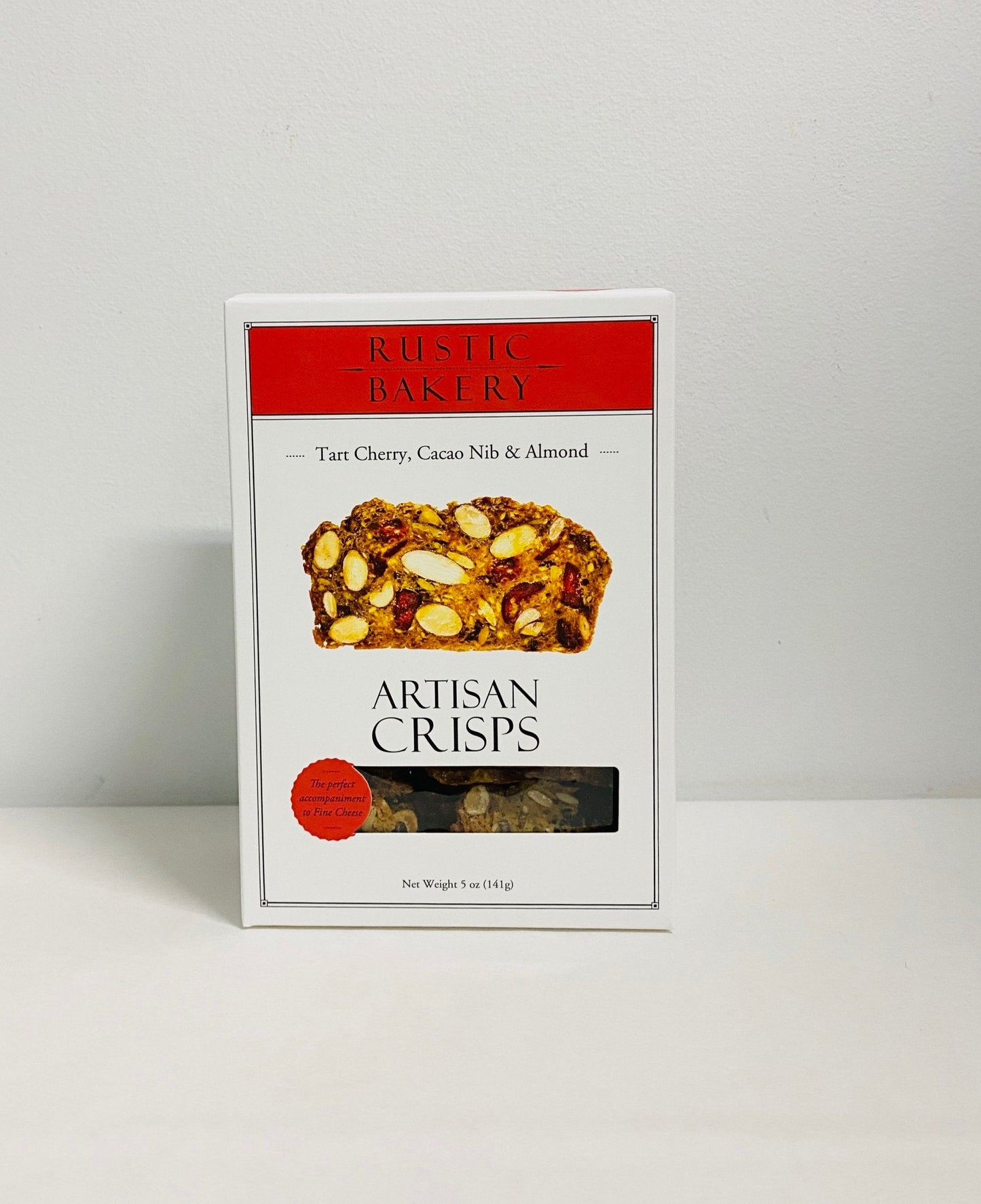 Bella Cucina - Rustic Bakery: Tart Cherry, Cacao Nib & Almond Artisan Crisps -