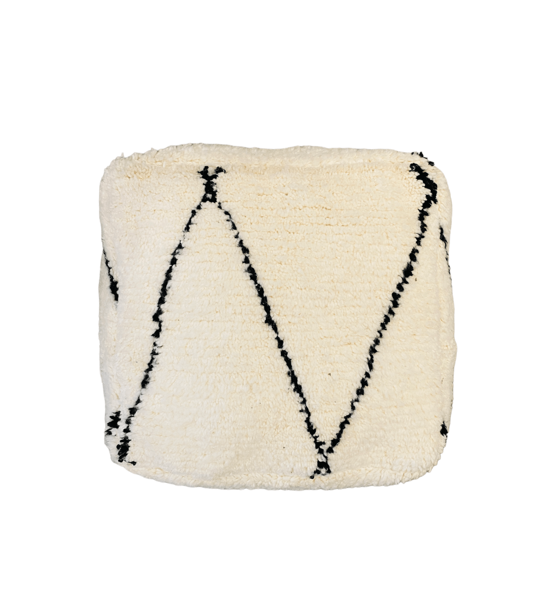 Bella Cucina - Vintage 1960's Carpet Moroccan Poufs -
