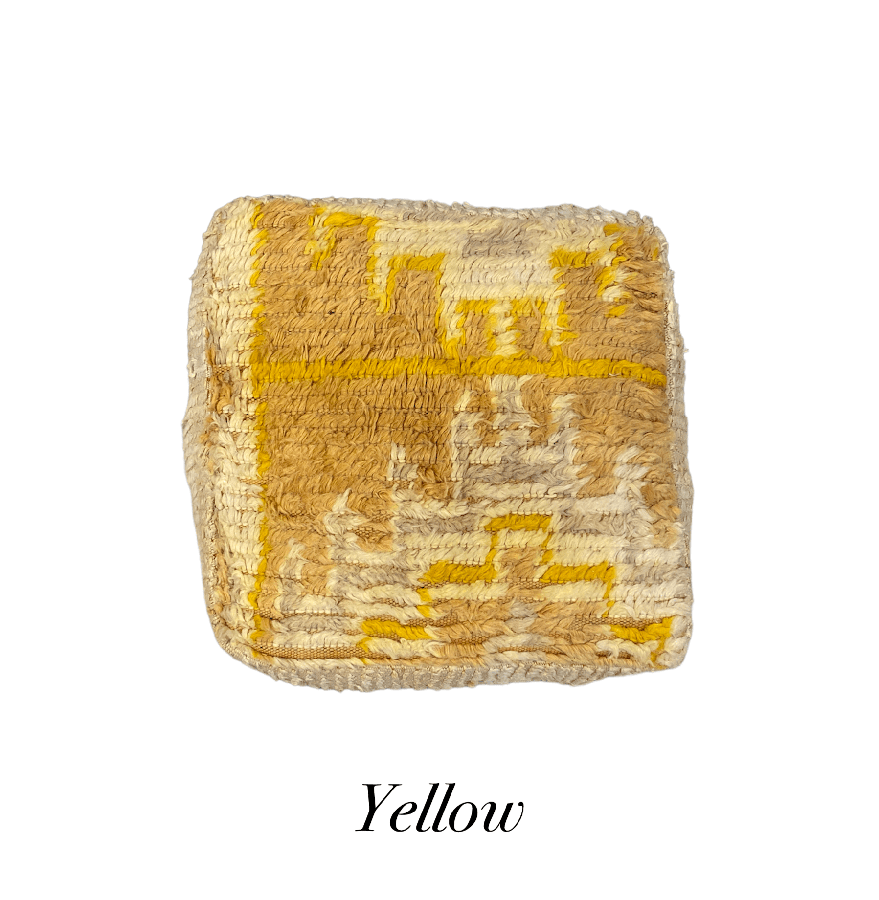 Bella Cucina - Vintage Moroccan Kilim Poufs - Various colors and patterns -