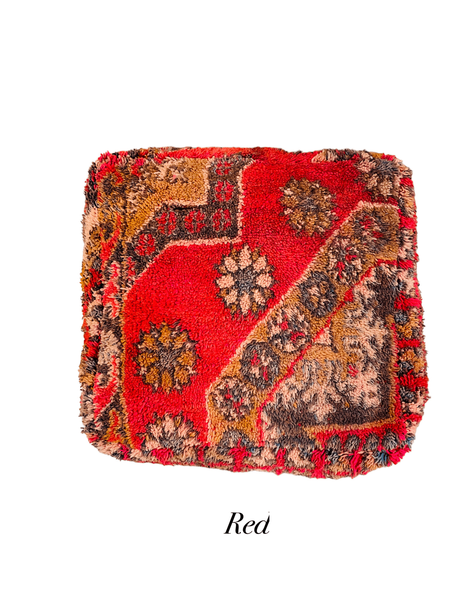 Bella Cucina - Vintage Moroccan Kilim Poufs - Various colors and patterns -