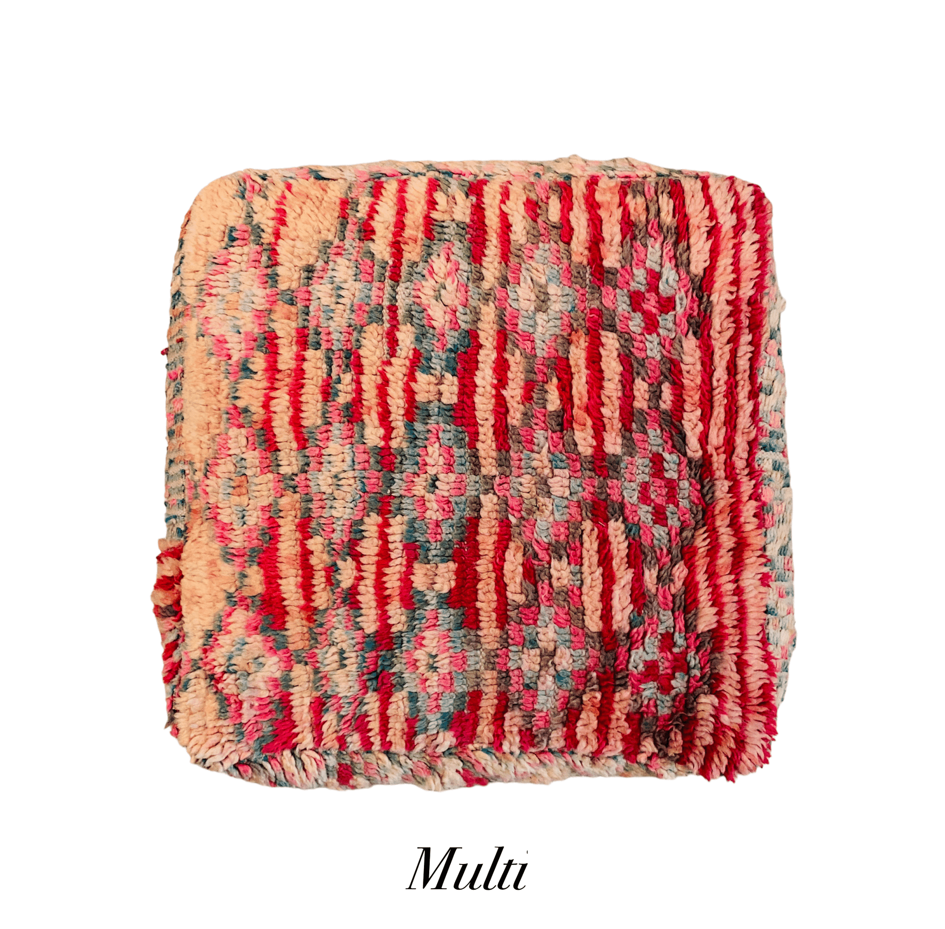 Bella Cucina - Vintage Moroccan Kilim Poufs - Various colors and patterns -