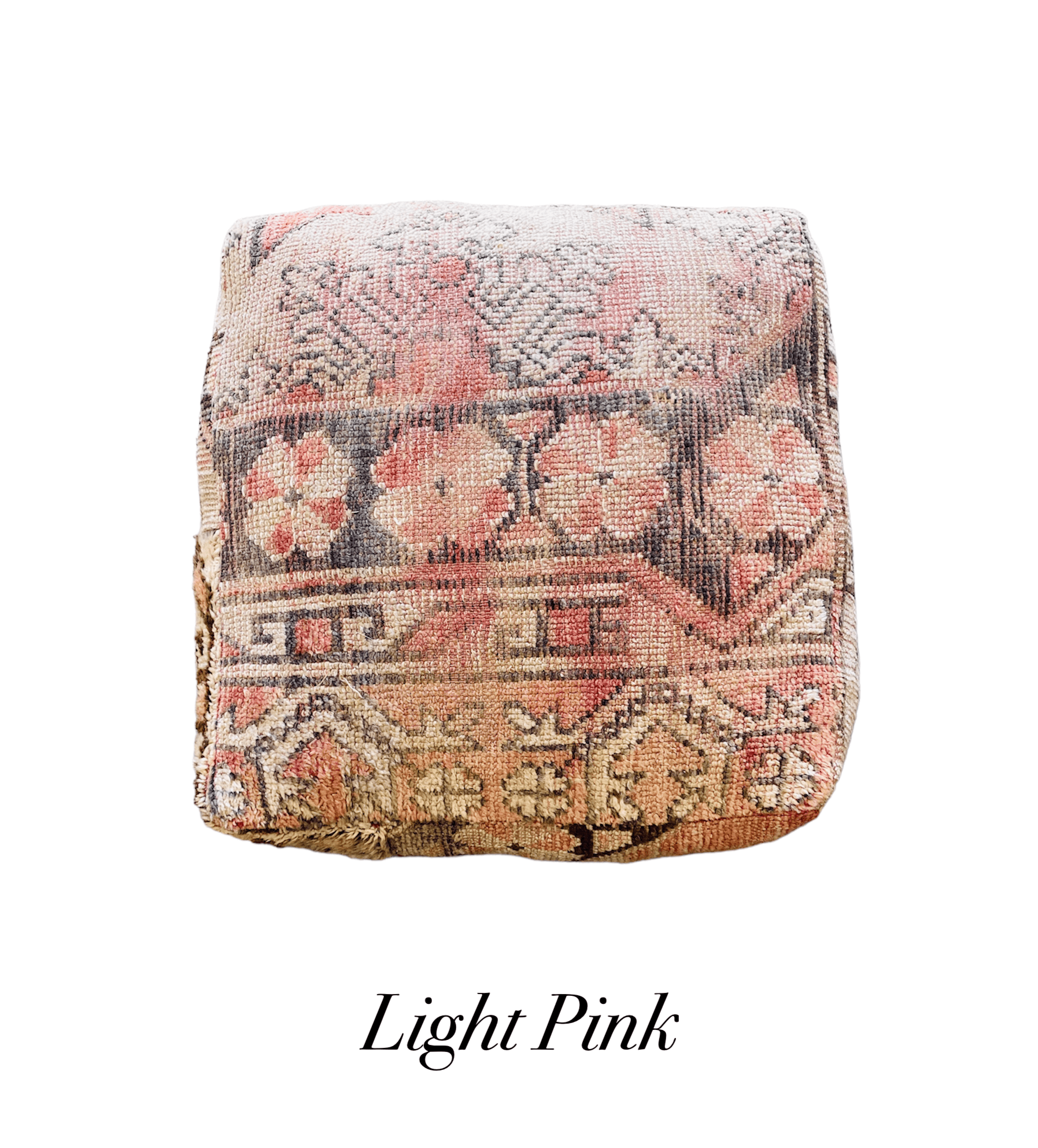 Bella Cucina - Vintage Moroccan Kilim Poufs - Various colors and patterns -